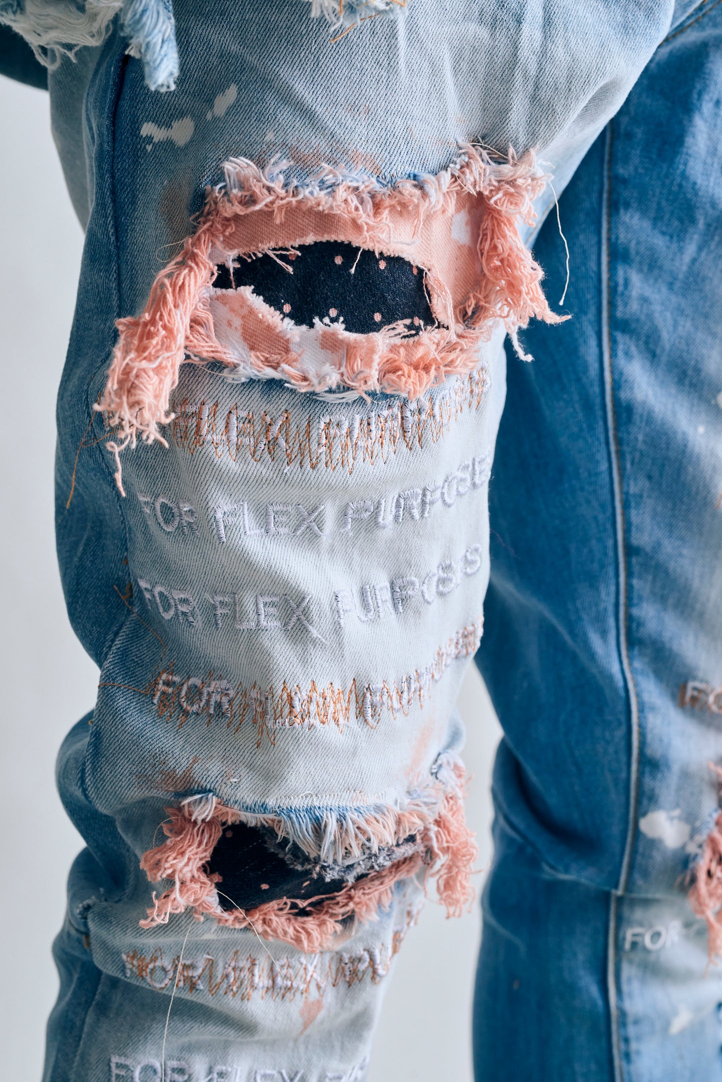 The Flex Denim {Peach}